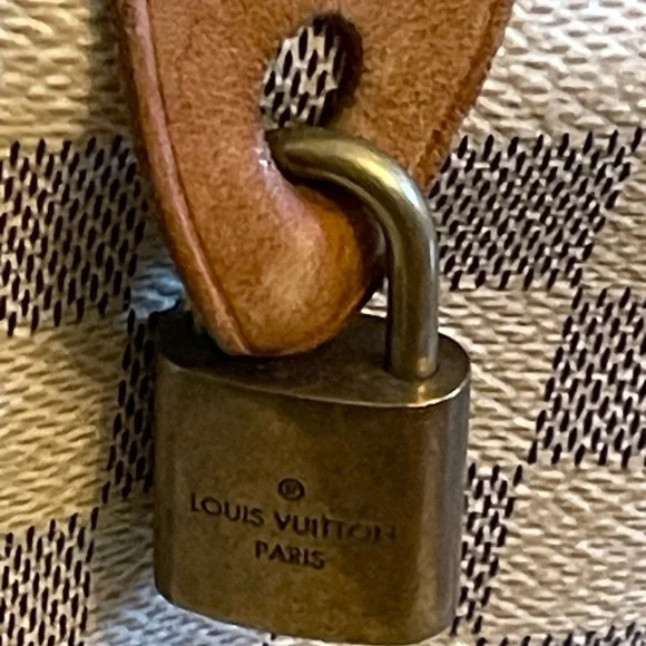 LOUIS VUITTON Damier Azur Speedy 30 Hand Bag Authentic, Vintage - Picture 5 of 14